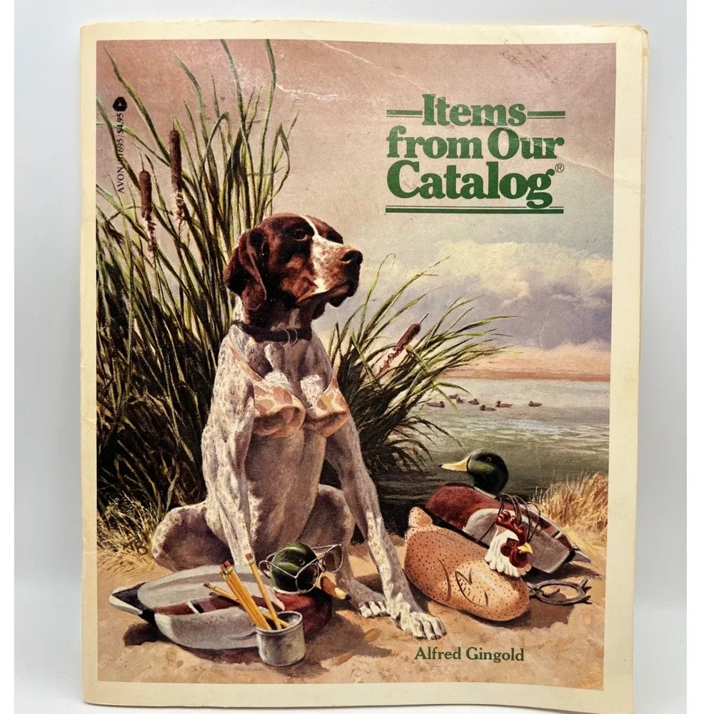 Items From Our Catalog Book Alfred Gingold 1982 Satire Humor Spoof VTG Comedy